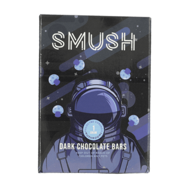 SMUSH - Dark Chocolate Bar | Powerful Magic Mushrooms Canada
