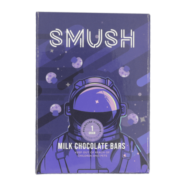 SMUSH - Milk Chocolate Bar | Powerful Magic Mushrooms Canada