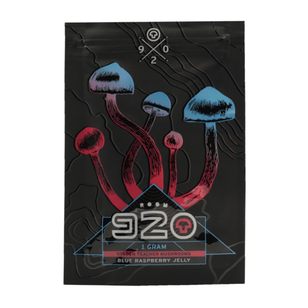 Room 920 - Blue Raspberry Jelly - 1 Gram (Golden Teacher Mushrooms) | Powerful Magic Mushrooms Canada