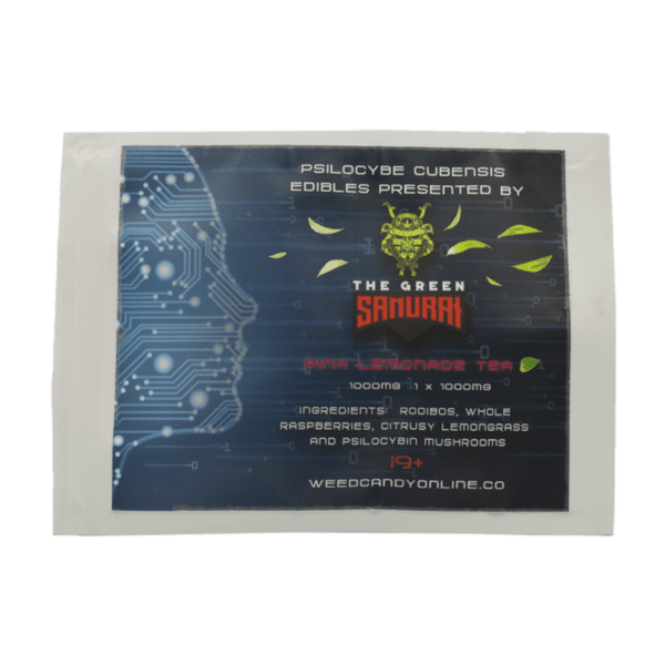 The Green Samurai - Pink Lemonade Tea - 1000mg | Powerful Magic Mushrooms Canada
