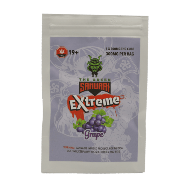 Green Samurai Extreme - Grape Gummy 300mg THC | Powerful Magic Mushrooms Canada