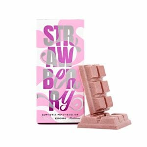 Euphoria Psychedelics –  Strawberry Swirl 1200mg | Powerful Magic Mushrooms Canada