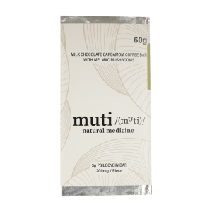 Muti - Milk Chocolate Cardamom Coffee bar – 3000mg | Powerful Magic Mushrooms Canada