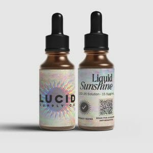 Lucid Supply Co. - LSD 25 Liquid Solution - 465μg - (15.5μg/ml) | Powerful Magic Mushrooms Canada